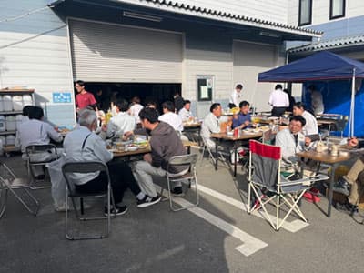 新入社員歓迎会を開催しました。